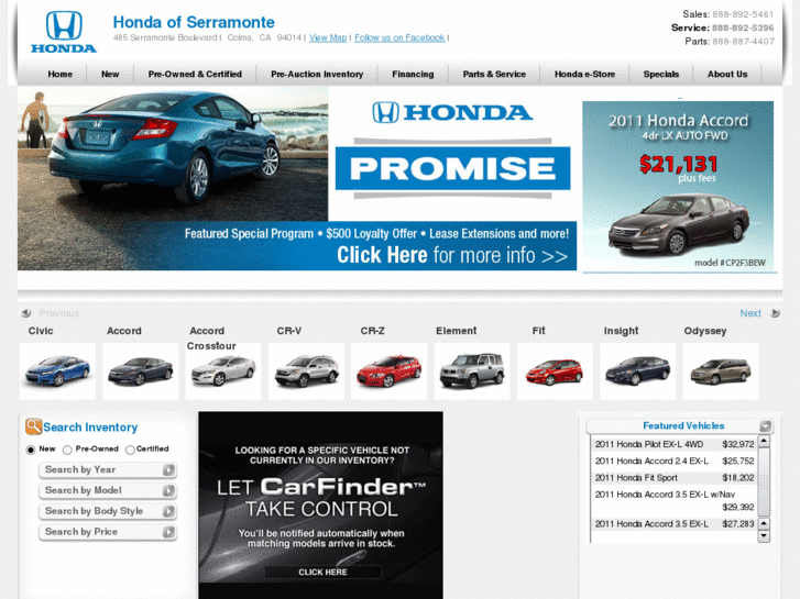 www.hondaofserramonte.com