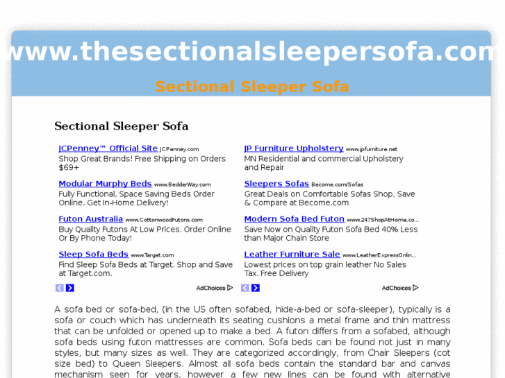 www.thesectionalsleepersofa.com