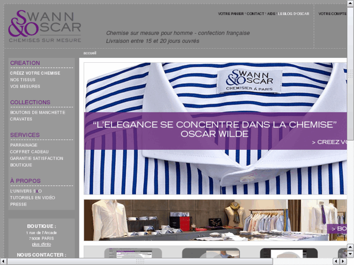 www.chemise-sur-mesure-paris.com