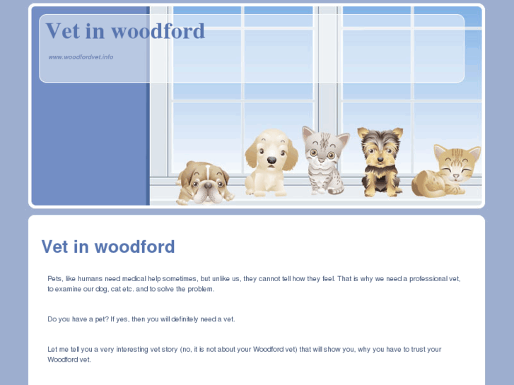 www.woodfordvet.info