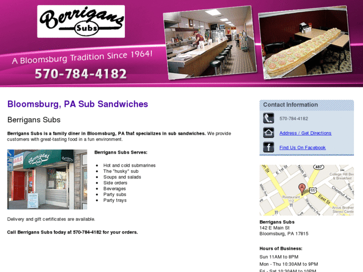 www.berriganssubs.net