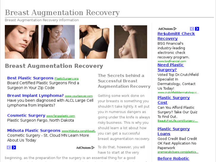 www.breastaugmentationrecovery.org