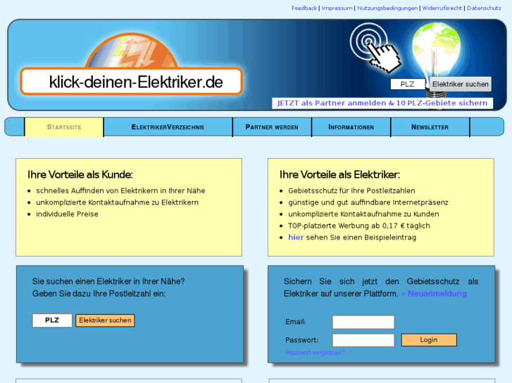 www.klick-deinen-elektriker.de