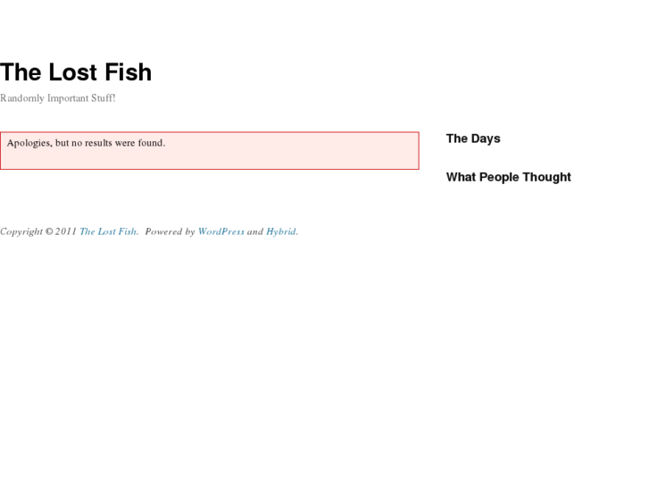 www.thelostfish.com