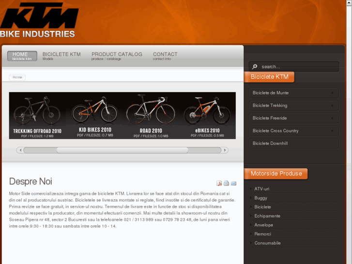 www.ktmbiciclete.ro