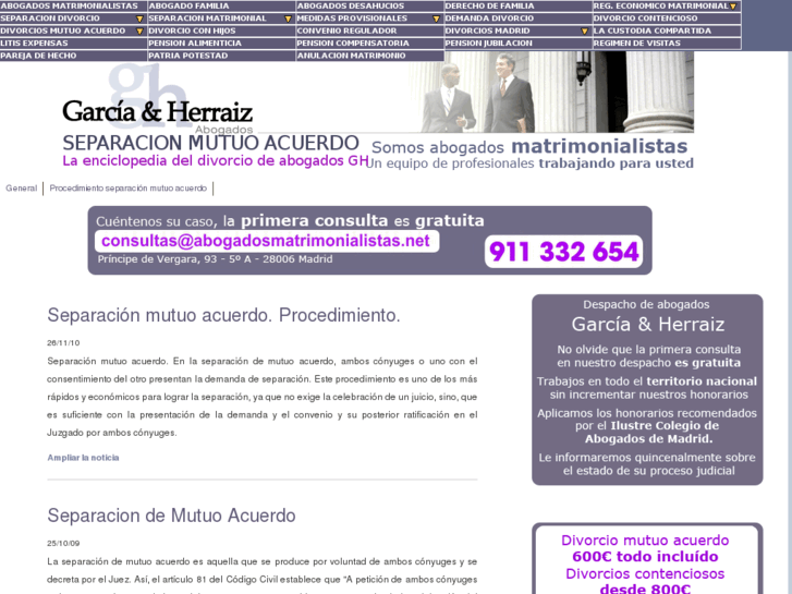 www.separacionmutuoacuerdo.com