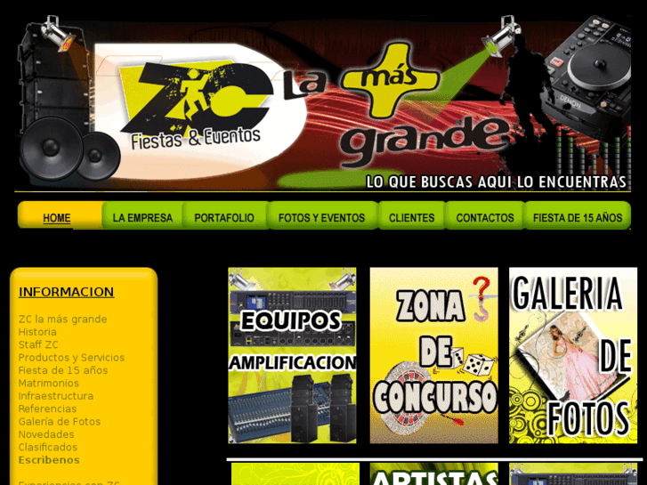 www.zcfiestasyeventos.com