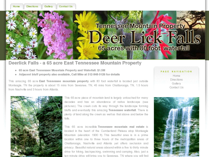 www.deerlickfalls.net