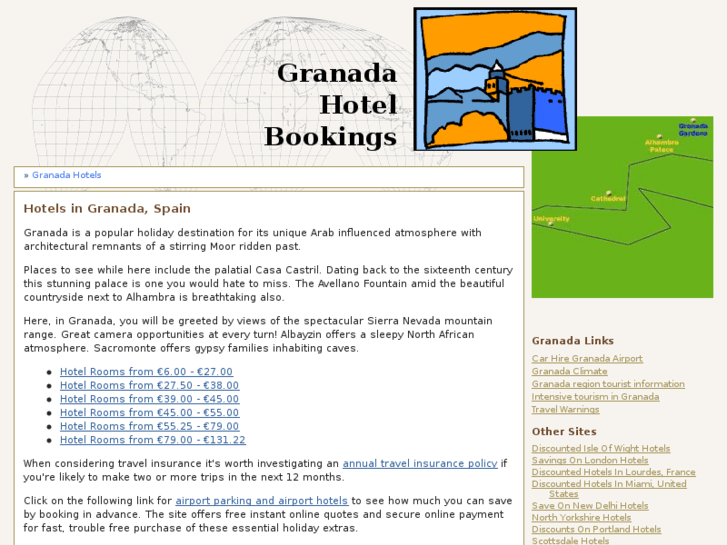 www.granada-hotel-bookings.co.uk