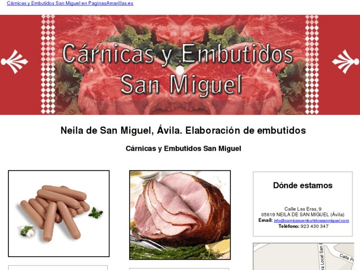www.carnicasyembutidossanmiguel.com