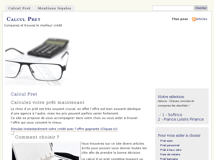 www.calculpret.net