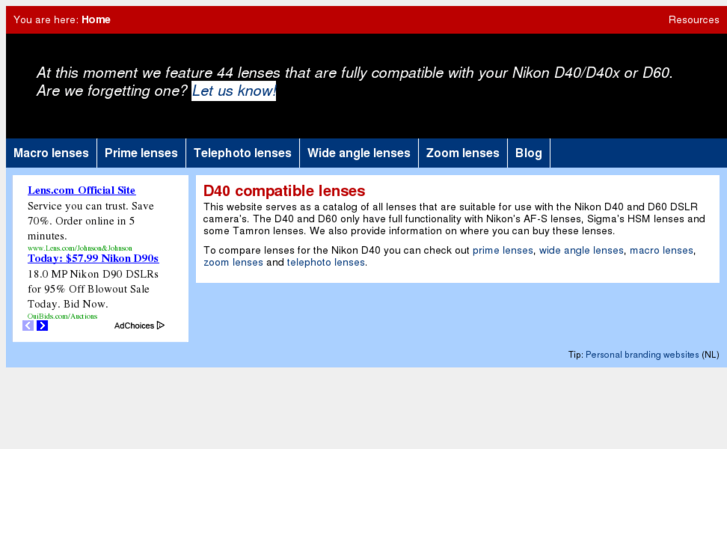 www.d40-lenses.com