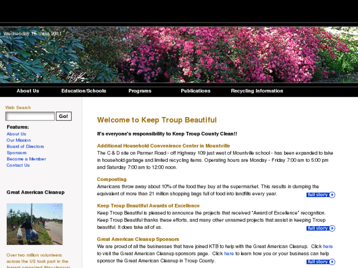 www.keeptroupbeautiful.com