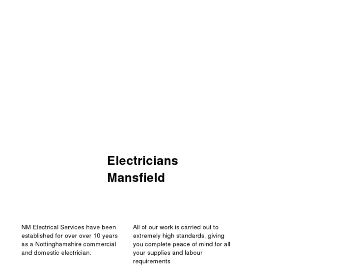 www.electriciansmansfield.com