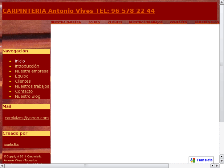 www.carpinteriaantoniovives.com
