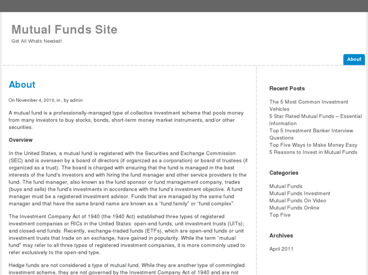 www.mutualfundssite.com