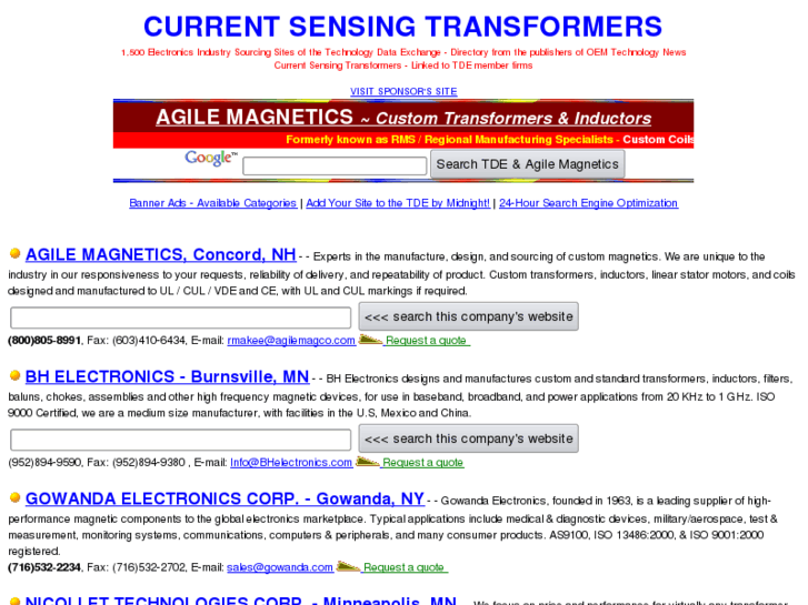 www.currentsensingtransformers.com