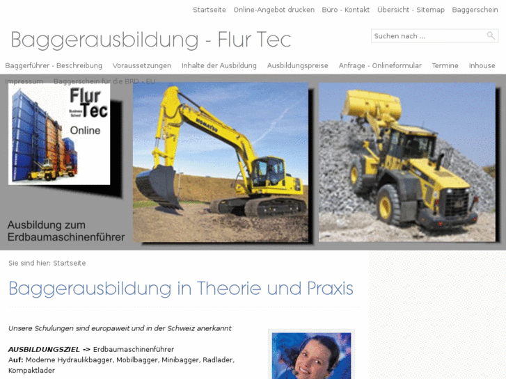 www.baggerausbildung.eu
