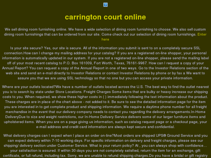 www.carrington-court-online.com