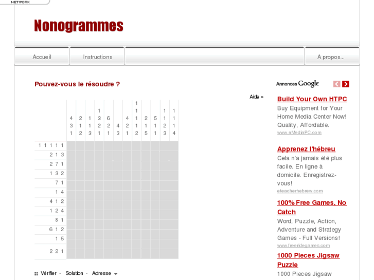 www.nonogrammes.com