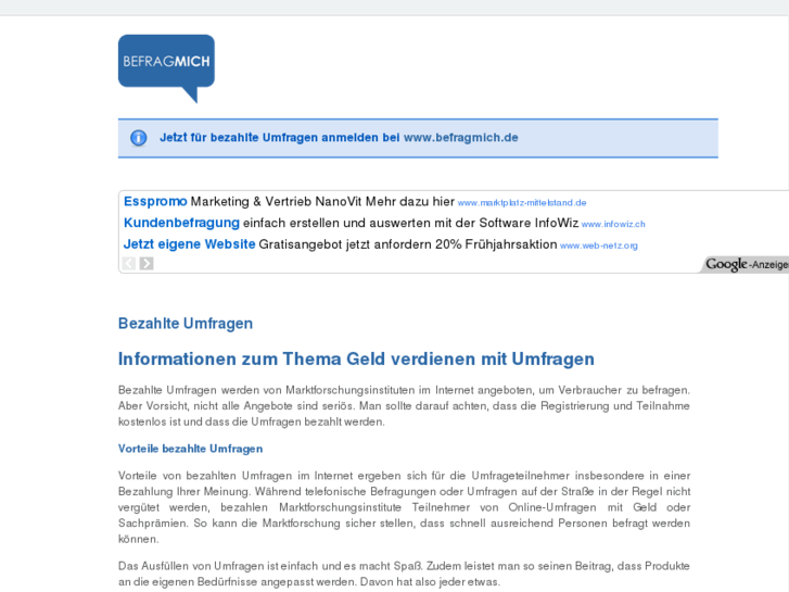 www.bezahlteumfragen.org