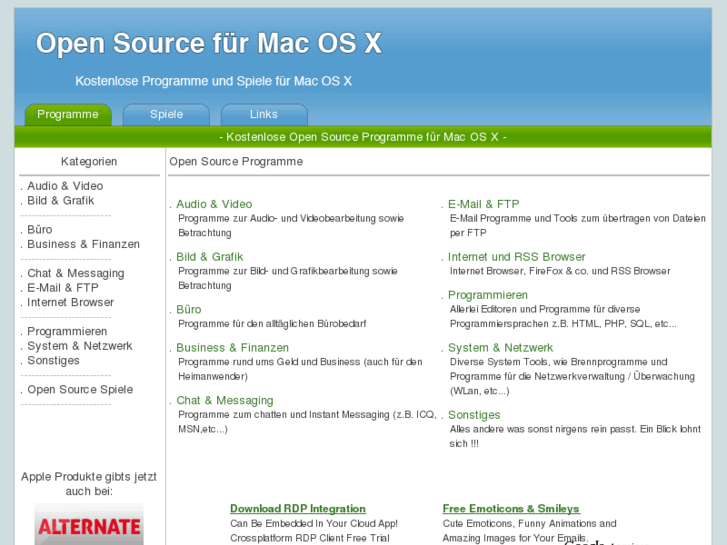 www.opensource4mac.de