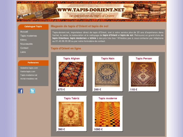 www.tapis-dorient.net