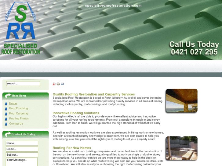 www.specialisedroofrestoration.com