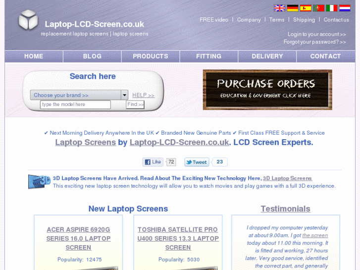 www.laptop-lcd-screen.co.uk