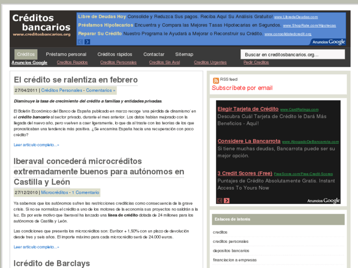 www.creditosbancarios.org