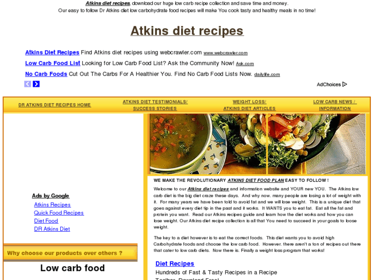 www.dr-atkins-diet-food-plan-recipes.com