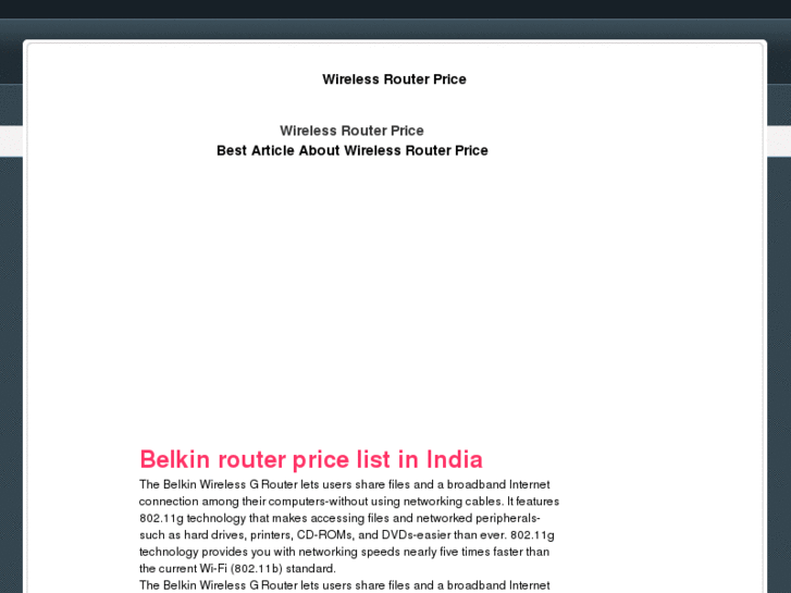 www.wirelessrouterprice.com
