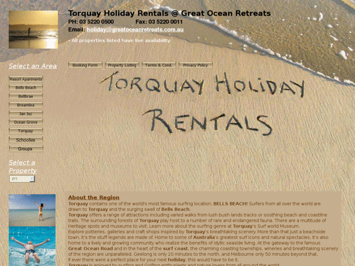www.torquayholidayrentals.com