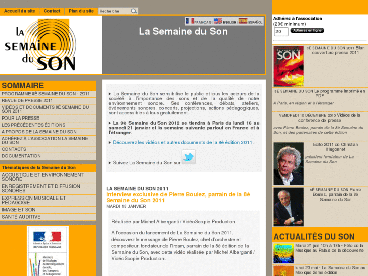 www.lasemaineduson.com