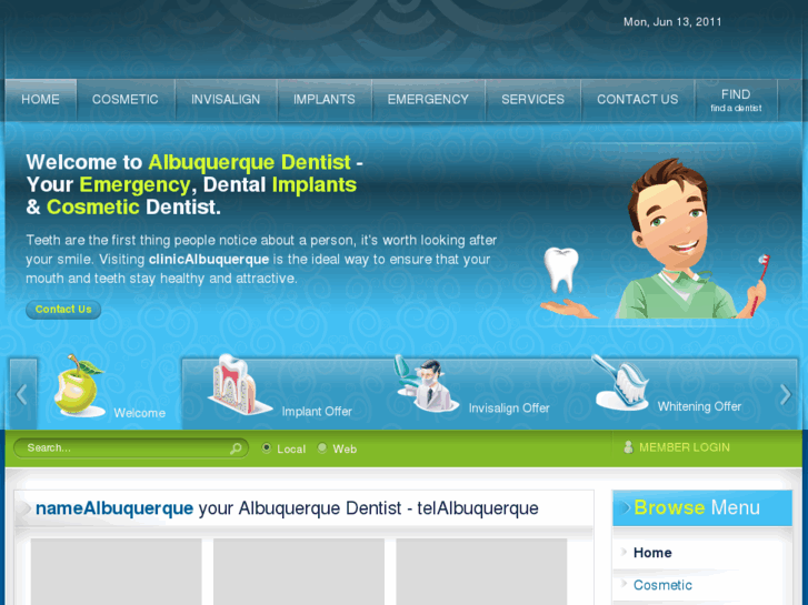 www.albuquerquedentiste.com