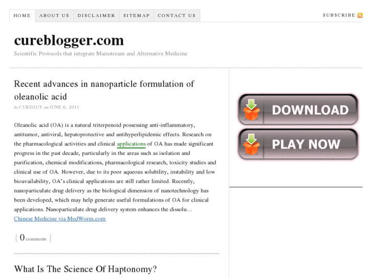 www.cureblogger.com