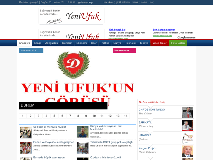 www.yeniufuk.com.tr