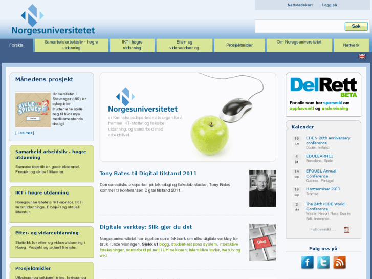 www.norgesuniversitetet.no