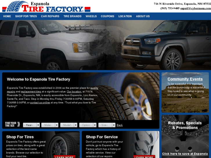 www.espanolatirefactory.com