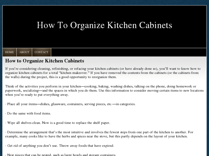 www.howtoorganizekitchencabinets.com