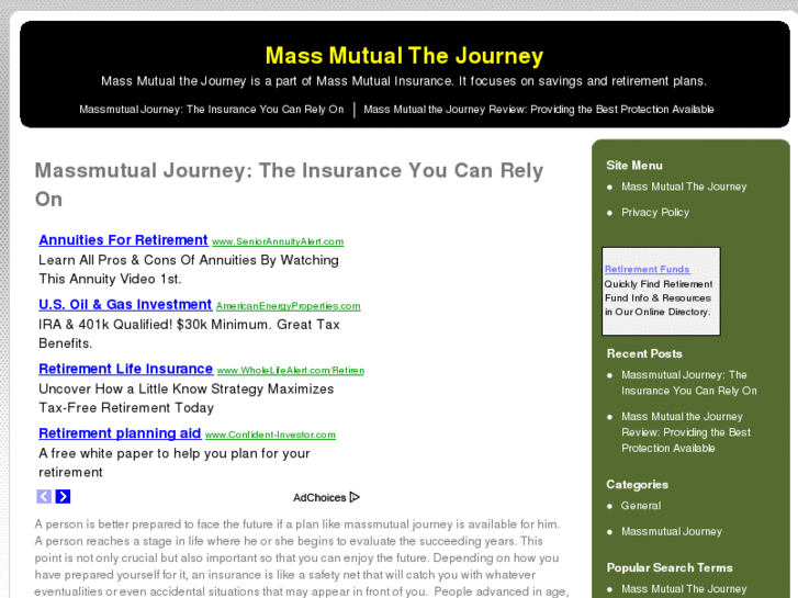www.massmutualthejourney.net