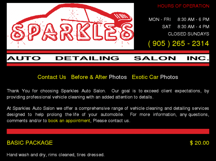 www.sparkleyourcar.com