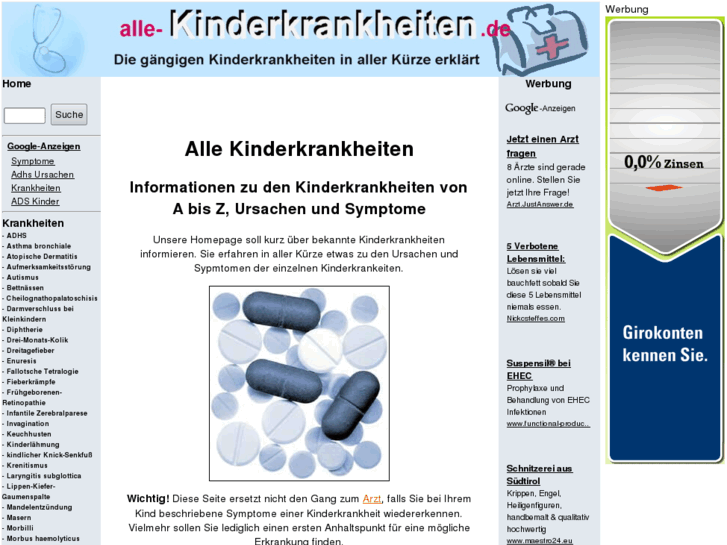 www.alle-kinderkrankheiten.de