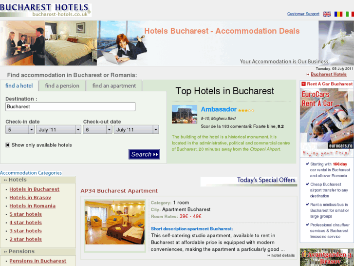 www.bucharest-hotels.co.uk