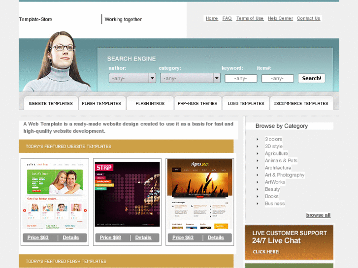 www.template-store.biz