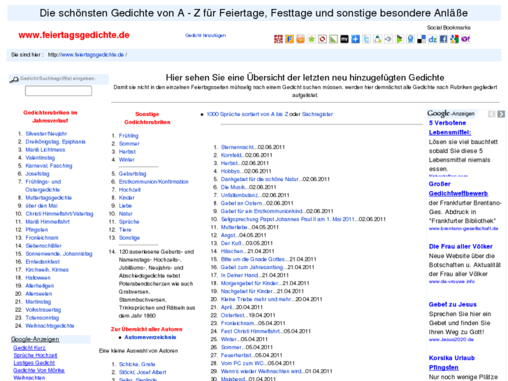 www.feiertagsgedichte.de