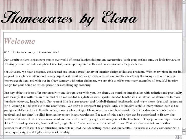 www.homewaresbyelena.com