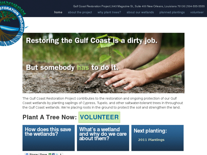 www.gulfcoastrestorationproject.org