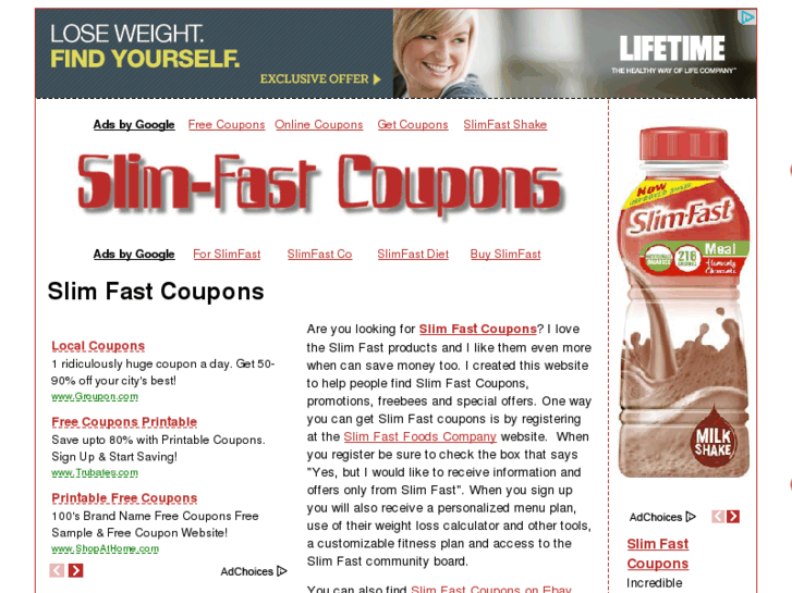 www.slimfastcoupons.org