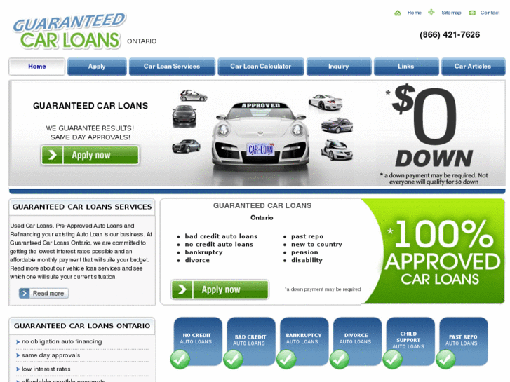 www.guaranteedcarloans.ca